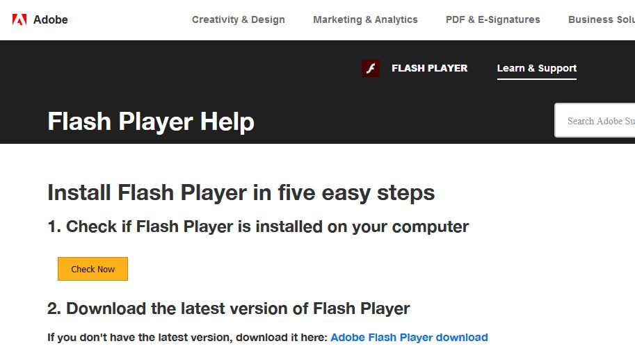 9 Cara Update Adobe Flash Player Yang Mudah Dilakukan Dosenit Com