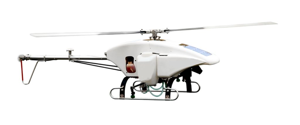 Drone rotor tunggal