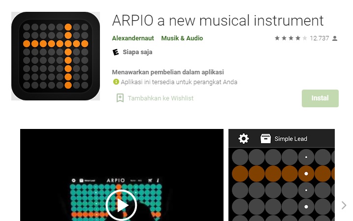 ARPIO: A New Musical Instrument
