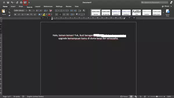 Mengubah dokumen Microsoft Word ke PDF