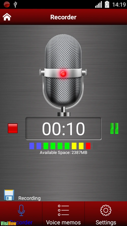 Perekam Suara oleh Green Apple Studio