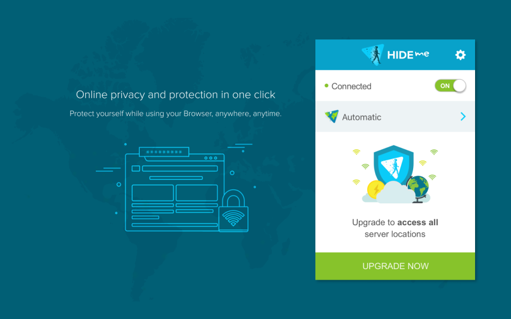 Hide.me VPN untuk iPhone