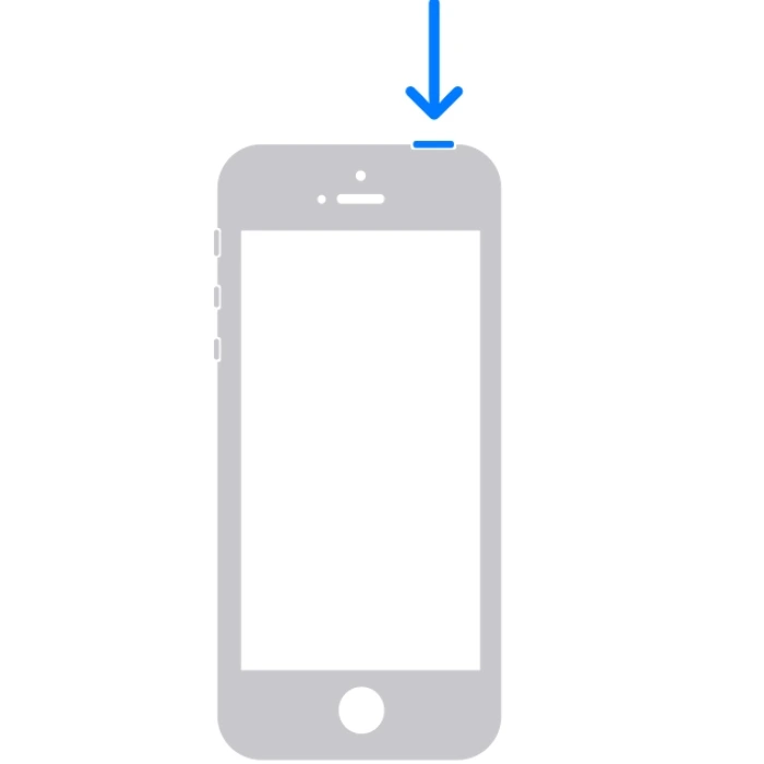 Soft Reset Cara memulai ulang iPhone SE (generasi ke-1), 5, atau versi lebih lama