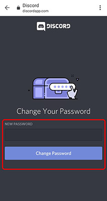 Ubah Password Disscord